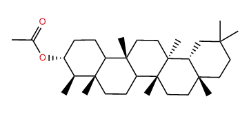 5beta-Methyl-friedelan-3alpha-ol-acetate